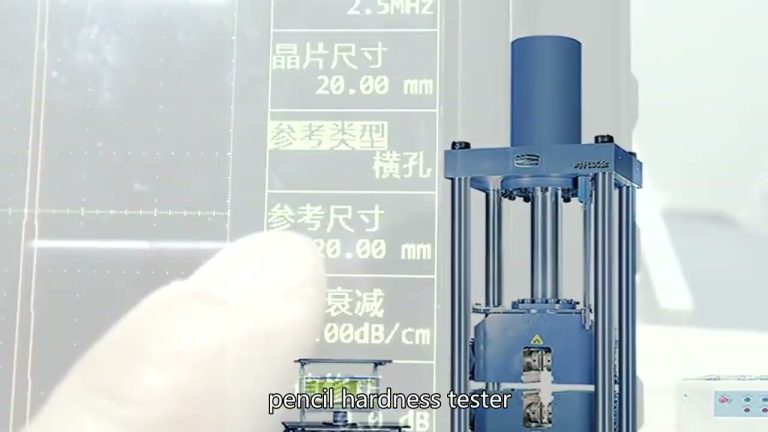 medidor de espesor, revisión de la máquina de prueba universal hidráulica, funcionamiento de la máquina de prueba universal.