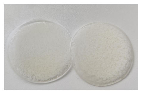 Medical device filter membrane wall thickness test – metallographic microscope.