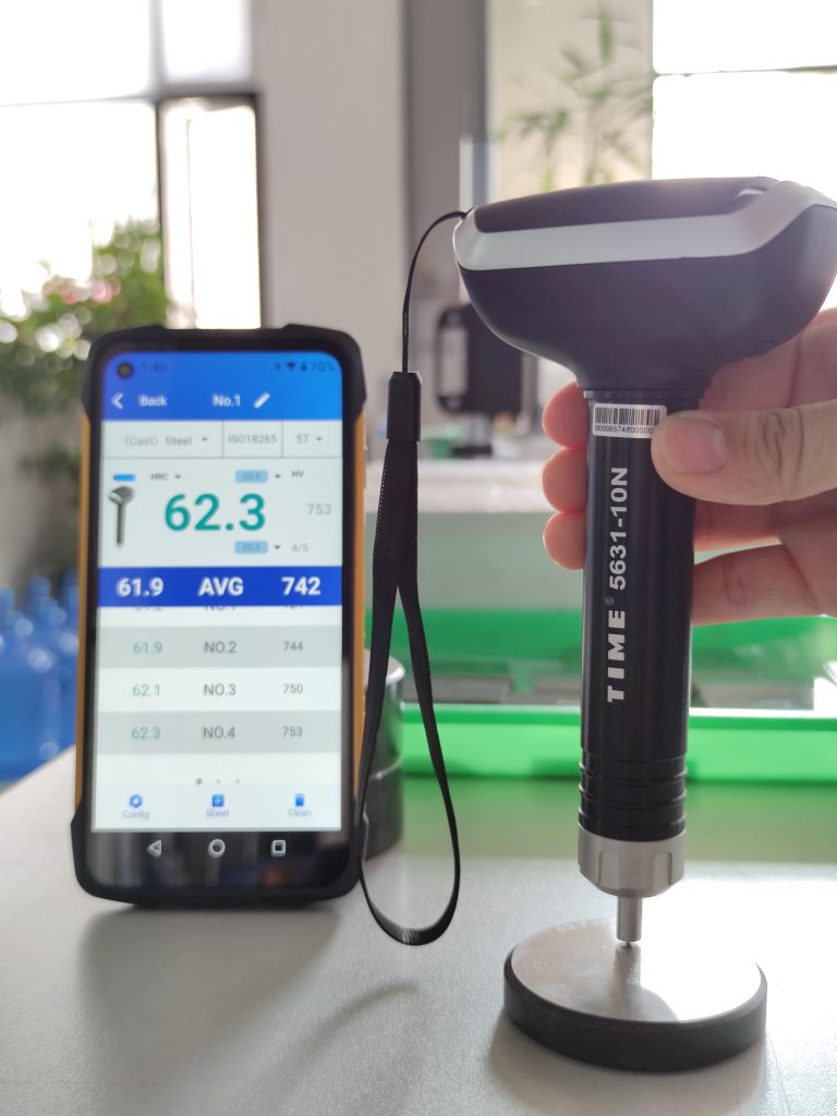 TIME5631 UCI hardness tester.